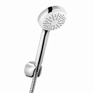 Kludi LOGO 1S Wannen-Brause-Set 8 l/min mit Schlauch chrom, 6801005-00WR9 6801005-00WR9