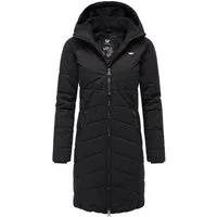 Ragwear Steppmantel Dizzie Coat Wasserdichter Winterparka mit gefütterter Kapuze