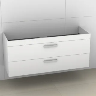 Artiqua 414 Waschtischunterschrank für Sentique 5142E0 Weiß Glanz, 414-WU2L-V20-7050-68 414-WU2L-V20-7050-68