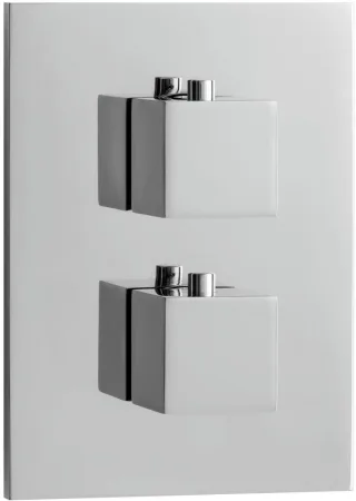 Herzbach Neo Castell Thermostatarmatur Unterputz Fertigset 1 square plus chrom, 11.500550.2.01 11.500550.2.01