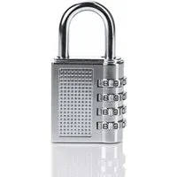Goods+Gadgets Zahlenbügelschloss Reiseschloss mit Zahlencode – Sicheres Schloss für Taschen und Gepäck (Vorhängeschloss, 1-tlg., Reiseschloss), Kofferschloss