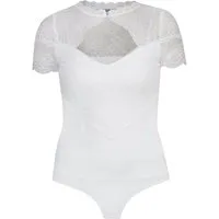MarJo Body 'Henni-Ninette' Kurzarm 901700, Offwhite