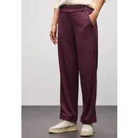 STREET ONE Webhose im Nadelstreifen-Look