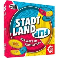 Game Factory Spiel Stadt Land Flip, Familienspiel
