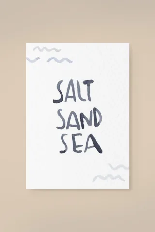 Leevje Postkarte "Salt and Sea"