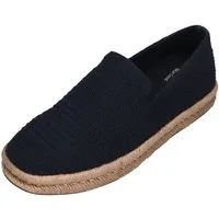 TOMS SANTIAGO Espadrille Navy Engineered Matte Mesh