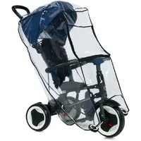 LORELLI Kinderwagen-Regenschutzhülle Regenschutz 2002014, Schutz vor Regen und Wind, universell passend, transparent, faltbar