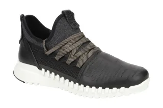 Ecco ZIPFLEX 80374301001 Damen Sneaker Schwarz - Sportliche Halbschuhe