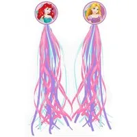 Disney Fahrradleine Prinzessin-Lenkerfransen für Kinderfahrräder accessoire