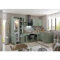 BASIC by Balculina Winkelküche Marsi, Stellmaße 310x175 cm, wahlweise mit E-Geräten, mit Soft-Close-Funktion