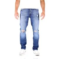 Jack & Jones Slim-fit-Jeans Jack & Jones Tim Original Slim Straight Fit Herren Jeans