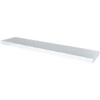 Levandeo® Wandregal, Wandboard Bobby 100cm weiß Wandregal Regal Board Bord
