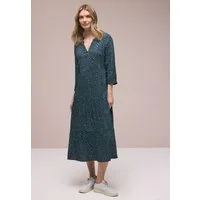 STREET ONE Midikleid mit Volant