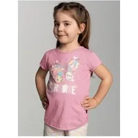 Trigema T-Shirt TRIGEMA T-Shirt mit buntem Schmetterling-Printmotiv (1-tlg)
