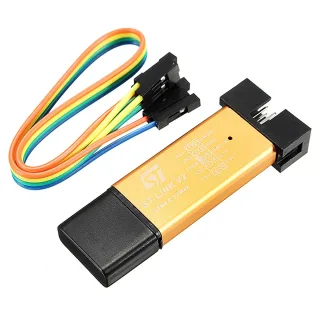 Geekcreit® 3.3V 5V XTW ST-LINK V2 STM8 / STM32 Simulator Programmer Downloader Debugger 500MA Fuse Short Circuit Protect