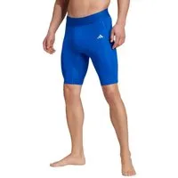 adidas Performance Trainingstights Sport-Tight Techfit (elastischer Bund) kurz blau Herren