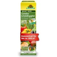 Neudorff Insektenspray Spruzit NEEM GemüseSchädlingsfrei 75 ml für 300 m², 75 ml, Konzentrat zur Bekämpfung von Schädlingen wie Blattläuse, Trauermücken und Raupen, an Gemüse und Kräutern, geringes Resistenzrisiko