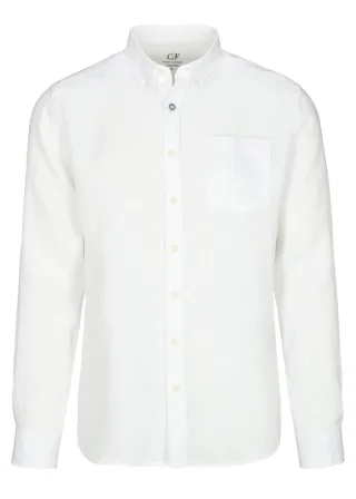 COMMANDER Finest Clothing - Hemd, 1/1 Arm clean white - Gr. - XL