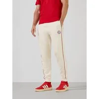 FC Bayern München Sweathose FC Bayern München, Sweatpant Essentials, Herren, Off white