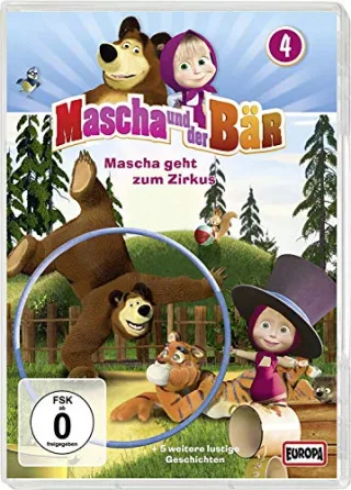 Mascha und der Bär Vol. 4 - Mascha geht zum Zirkus [DVD] [2014]