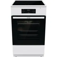GORENJE Induktions-Standherd, mit 1-fach-Teleskopauszug, Aqua Clean, Standherd mit Induktionskochfeld und Teleskopauzug