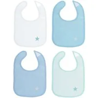 BIECO Lätzchen Bieco Baby Lätzchen Set 4 St. Mehrfarbig Spucktücher Sabber Latz