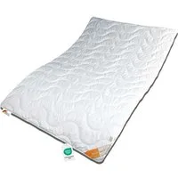 Garanta Sommerbettdecke Sommerbett Bettdecke Sommerdecke Klimafaser Hallo Wach 135x200 60°, Füllung: 100% Klimafaser, Softpolyester, Bezug: Microfaser, Öko-Test-Auszeichnung