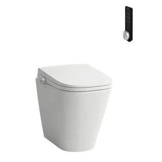 LAUFEN WC-Sitz+Deckel CLEANET MEDA Spülrandl. Stand-WC Silent Flush, weiß, H605110000S002 H605110000S002