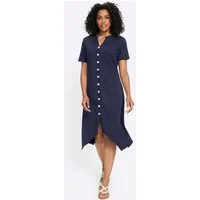 Sieh an! Etuikleid Kleid Kurzarm
