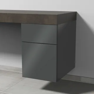 Sanipa Unterschrank 2morrow (P2213) 510x350x520 Anthrazit-Glanz, P221379 P221379