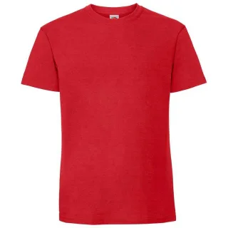 Fruit Of The Loom Herren Premium T-Shirt (Rot)
