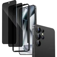 Sytifro Schutzfolie Sichtschutz Panzerglas, Privacy Schutzfolie, Blickschutz für, (Samsung Galaxy S26/ Samsung Galaxy S26+/ Samsung Galaxy S26 Ultra, Samsung Galaxy S25/ Samsung Galaxy S25+/ Samsung Galaxy S25 Ultra, 2 Privacy Glass + 1 Montagerahmen