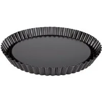 EUROHOME Backform Kuchenform rund mit Wellrand - Antihaftbeschichtung, (1-tlg), Obstkuchenform rund - Backform Kuchen antihaft