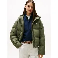 Tommy Jeans Steppjacke TJW HOODED PUFFER JACKET