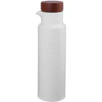 ASA SELECTION Essigspender Essig- und Ölflasche KITCHEN'ART, Ø 6,5 x H 17 cm, (1-tlg), Weiß, Porzellan, spülmaschinenfest, 400 ml