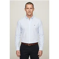 Tommy Hilfiger Langarmhemd CORE FLEX POPLINE CLASSIC STRIPE regular fit, Button-down-Kragen, feine Streifen