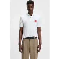 HUGO Poloshirt Dereso Slim Fit, Kurzarm, HUGO Weblabel