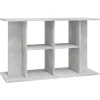 vidaXL Aquariumunterschrank Aquariumständer Betongrau 100 x 40 x 60 cm Holzwerkstoff