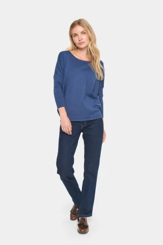 Strickpullover Casual fit dark blue