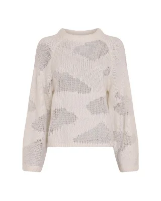 msch copenhagen - MSCHAmaryllis Heidi Pullover Egret - Gr. - S