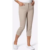 Sieh an! Jeansshorts 3/4-Jeans leicht vertieft