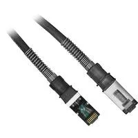 Patchkabel RJ45 Cat.6a FTP schwarz, 1,5 Meter
