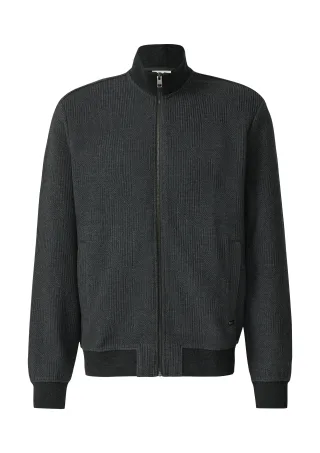 s.Oliver - Sweatshirt Jacke grau - Gr. - S