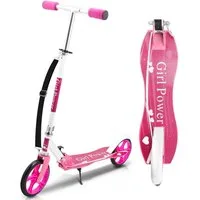 Clanmacy Scooter Kinderoller Scooter Faltbarer Kinderscooter Höhenverstellbar