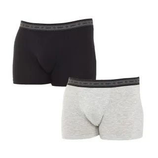 Pack-2 Boxershorts Grün Bio atmungsaktives Gewebe D0A6C Mann