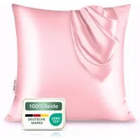 bene-sleep. Kissenbezug bene-sleep® Seidenbezug – kühlend, faltenreduzierend – reine Seide, Reine 22 Momme Naturseide, Höchste Güteklasse 6A