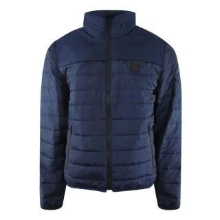 Ice Iceberg - Wattierte Jacke in Marineblau