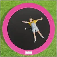 SONGMICS Trampolin-Abdeckplane Ø 305 cm, Randschutz, UV-resistent