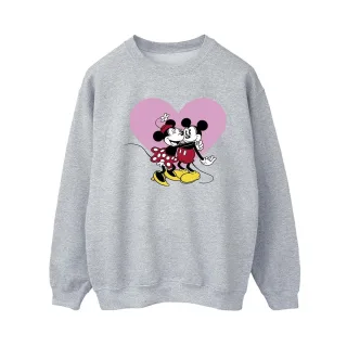 Disney - "Mickey Mouse Love Languages" Sweatshirt für Damen (Grau)