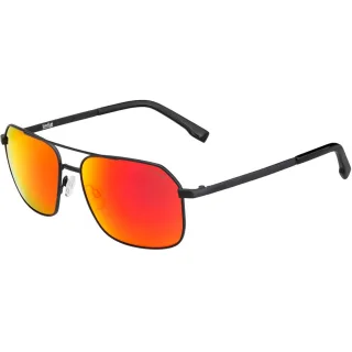 Bollé Navis Schwarz Matt Quadratische Sonnenbrille